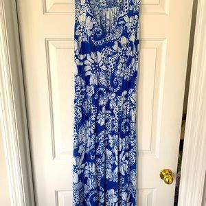 Lilly Pulitzer maxi dress- large